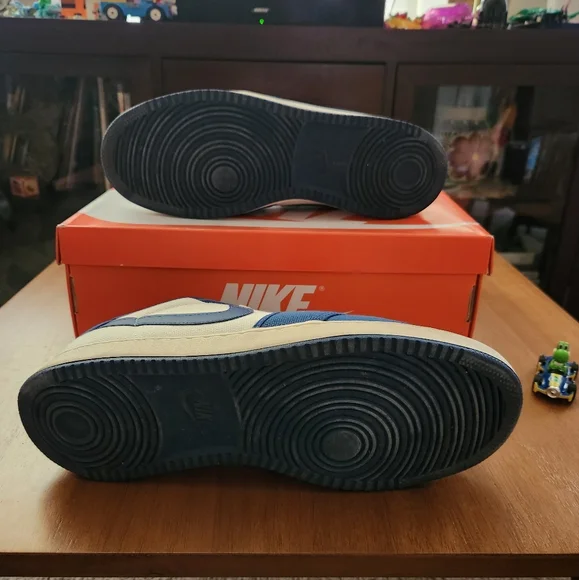 Nike Blue and White Sneakers - Picture 5 of 5